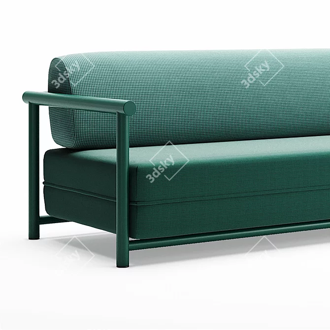 Bamboo Bliss: Stylish Sofa by Missana 3D model image 2