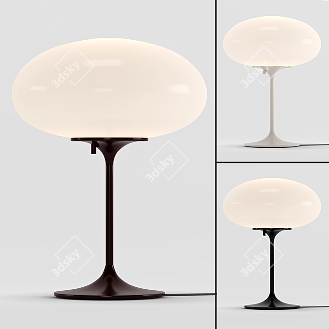 Stemlite Contemporary Table Lamp 3D model image 1