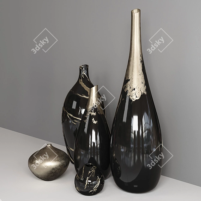 Elegant Decor Set: 3D Models 3D model image 2