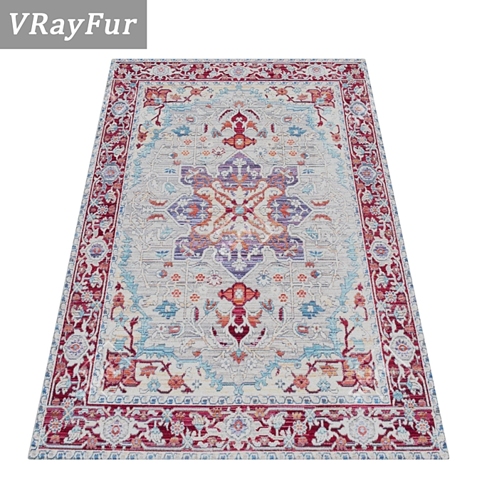 Versatile Carpets Set 3D model image 2