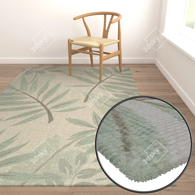 Luxury Carpets Collection 3D model image 5