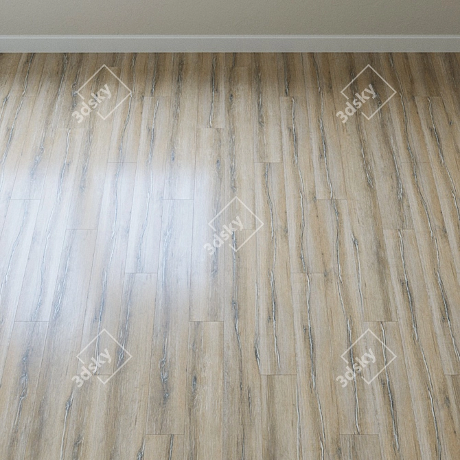 Bleached Oak Laminate: Haro Tritt 100 Campus 3D model image 2