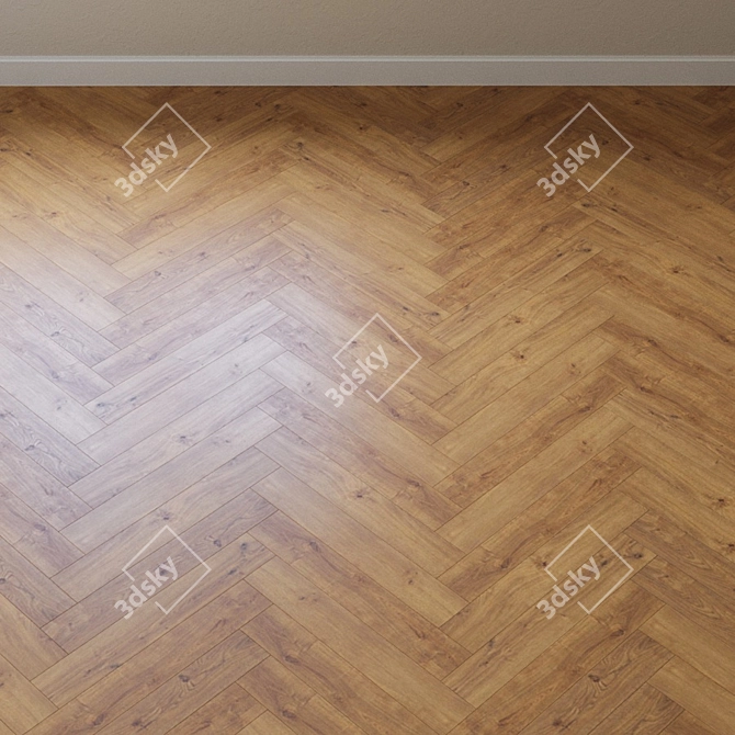 Haro Tritt 100 Oak Portland Laminate 3D model image 4