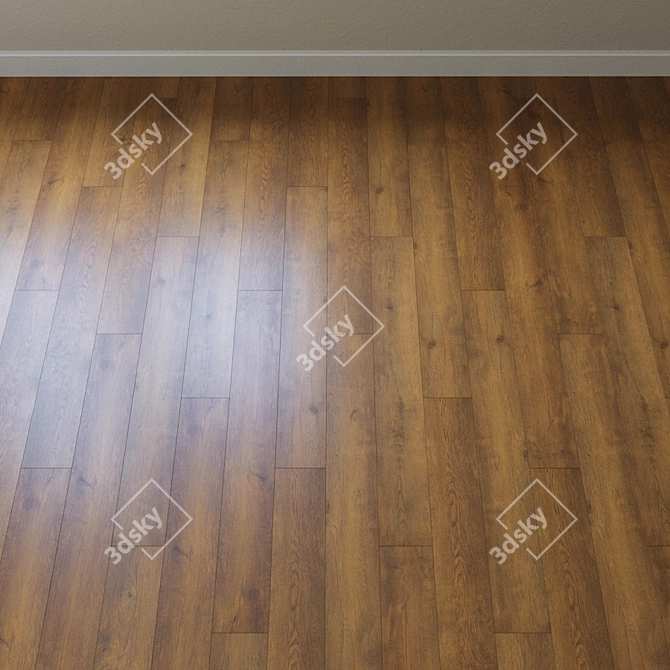 Nature Oak Bergamo Laminate 3D model image 2