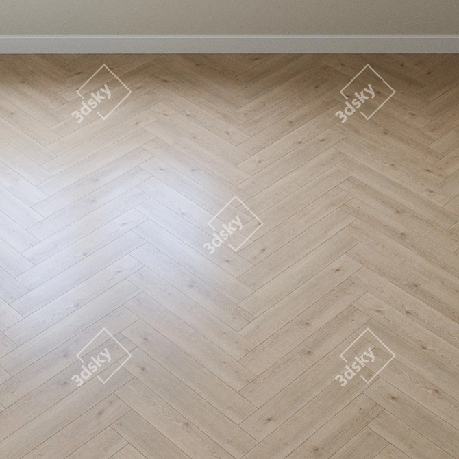 Stone Gray Oak Laminate 3D model image 4