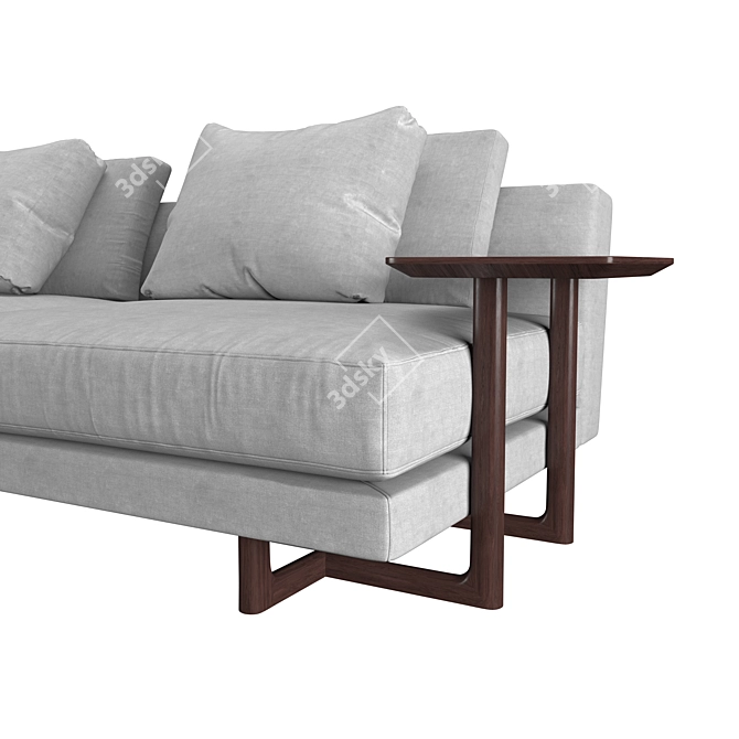 Porada Abacus 2-Seater Sofa 3D model image 2