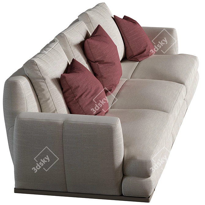 Poltrona Frau Come Together: Stylish and Spacious Seating Solution. 3D model image 2