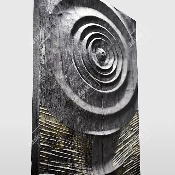 Alexey Bereznyak: Object 11 (2019) Wood Panel 3D model image 2