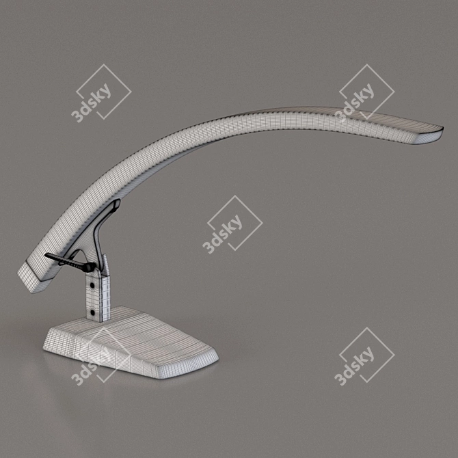 Sleek LED Desk Lamp 3D model image 2