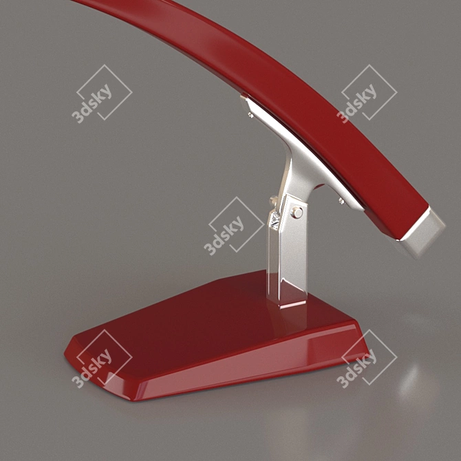 Sleek LED Desk Lamp 3D model image 3