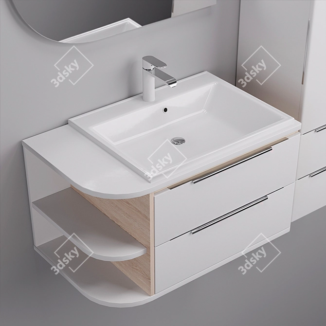 CALIPSO 80 IDDIS Bathroom Set 3D model image 3