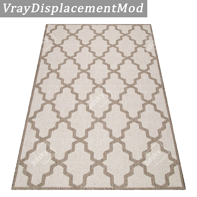 Title: Luxury Carpet Set - High-Quality Textures 3D model image 3