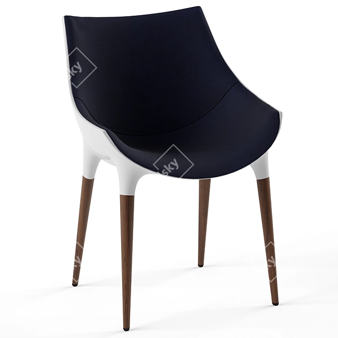 Elegant Comfort: Passion Armchair 3D model image 2