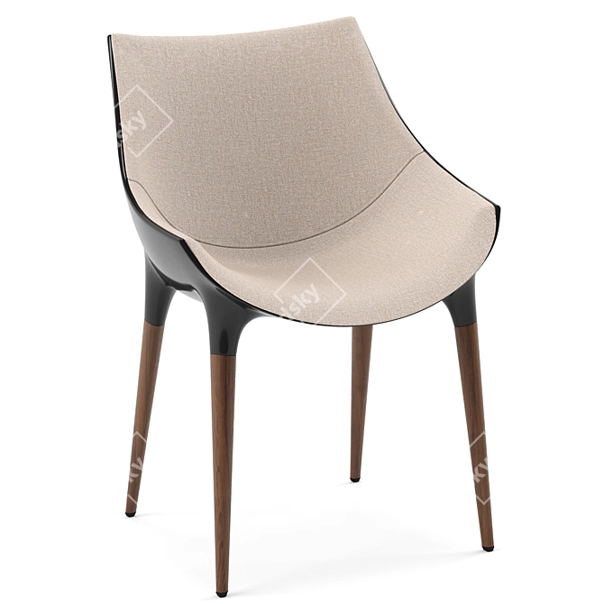 Elegant Comfort: Passion Armchair 3D model image 3