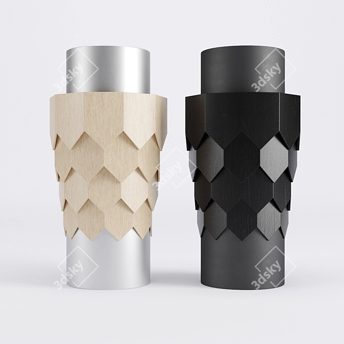 Elegant Gonta Vase: Stunning Décor 3D model image 2