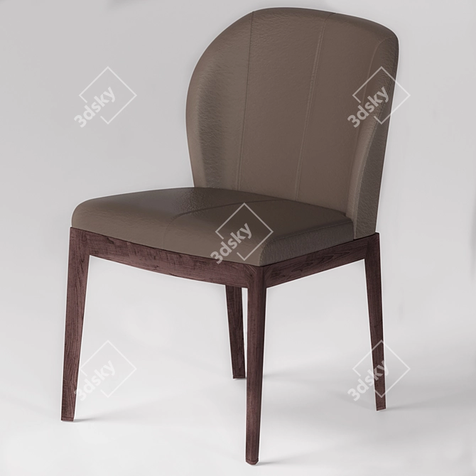 Scolari's Modern Chair: Giorgetti Edition 3D model image 3