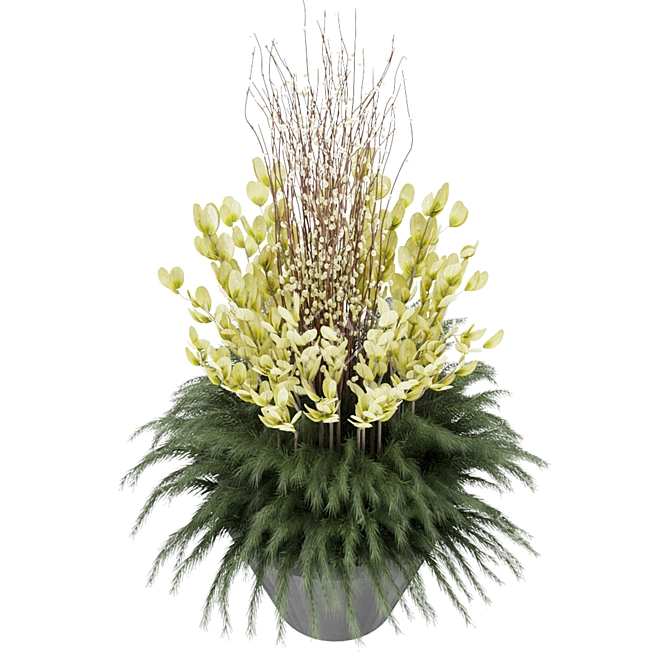 Outdoor Plant 001: Superior Quality and Lightweight 3D model image 4