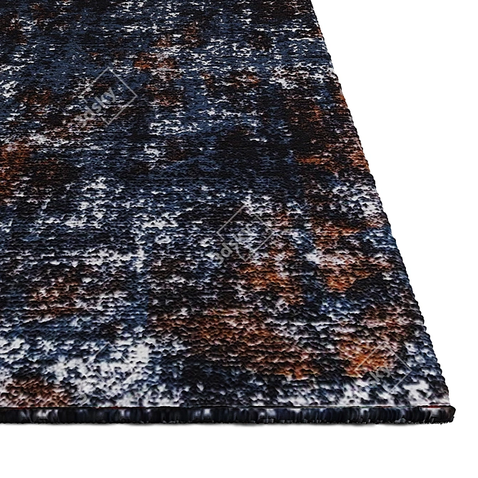 Stylish Interior Rugs 3D model image 2