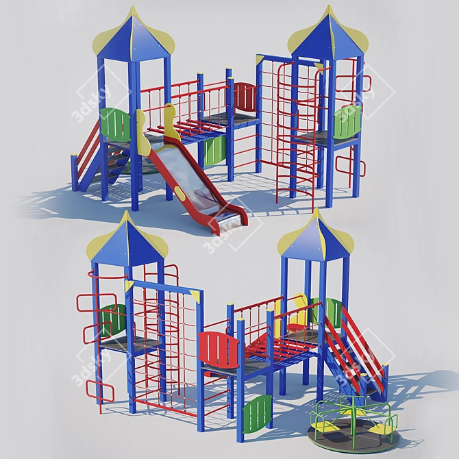 Kids' Play Paradise 3D model image 6