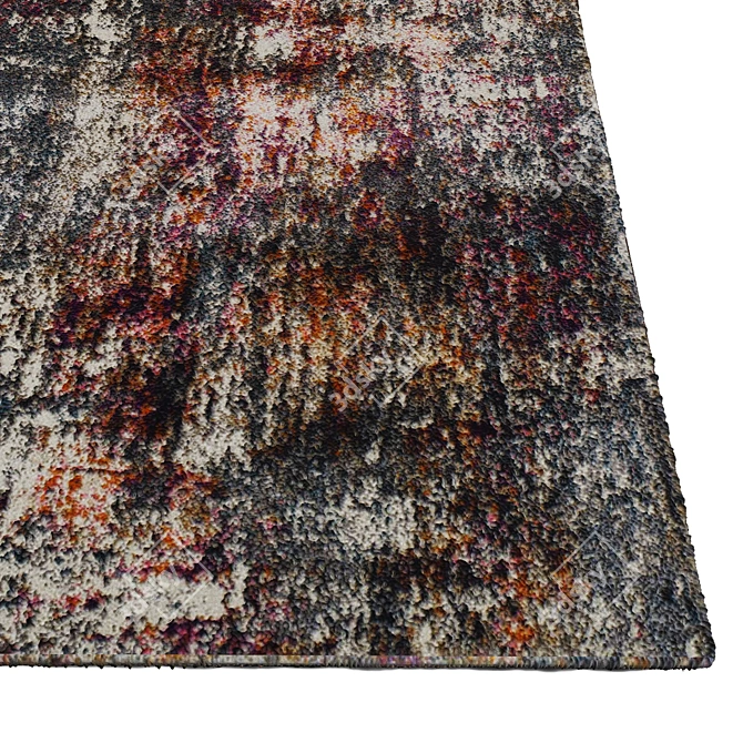 Elevate Your Interior with Luxurious Carpets 3D model image 2