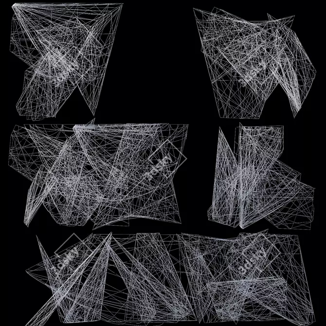 Creepy Crawlers Spiderweb Set 3D model image 3