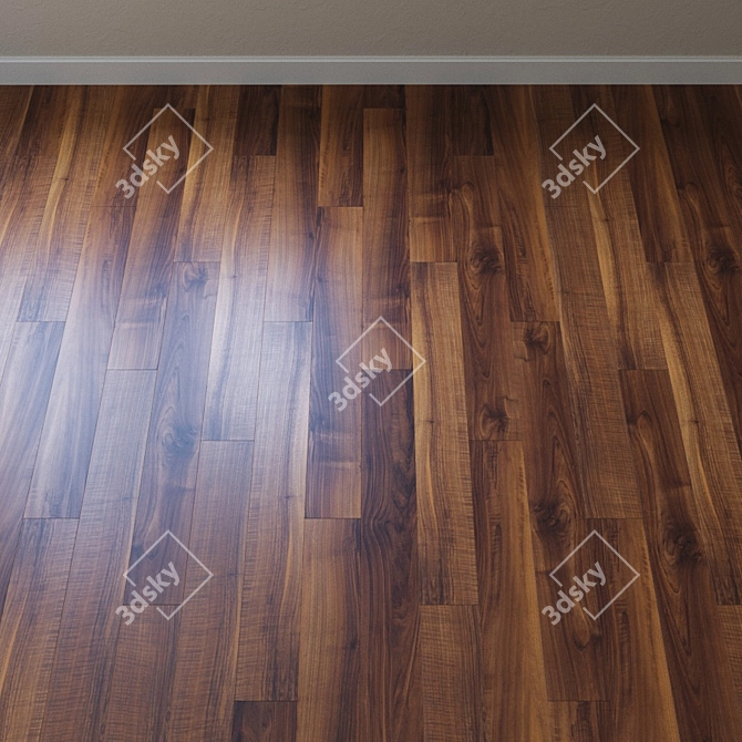 Italian Walnut Laminate - Haro Tritty 100 Loft4V 3D model image 2