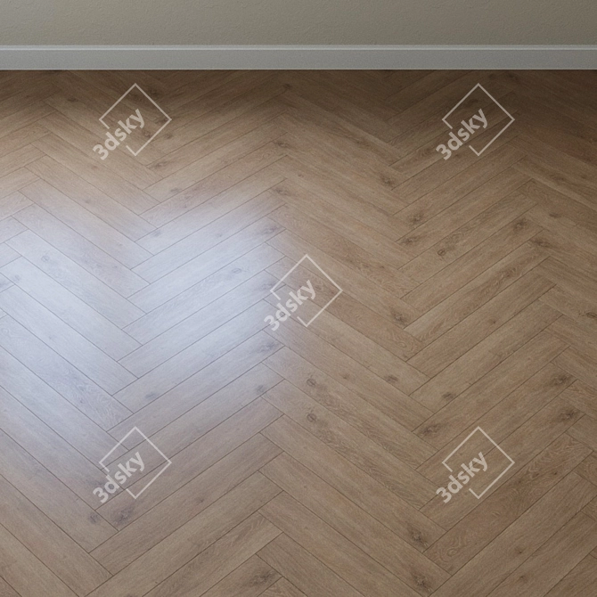 Veneto Oak Cream Laminate 3D model image 2