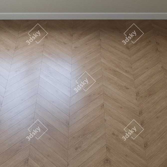 Veneto Oak Cream Laminate 3D model image 4