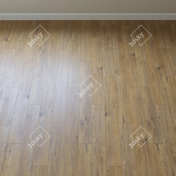 Aqua Oak Sicily Nature Laminate 3D model image 2