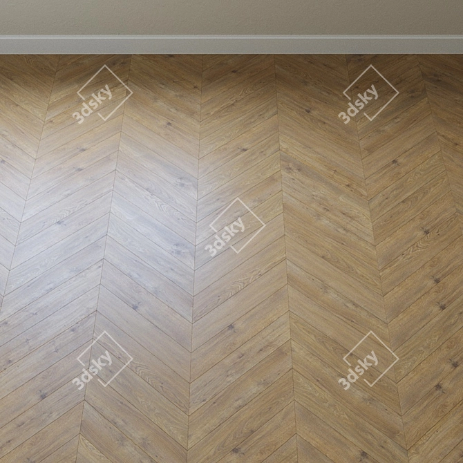 Aqua Oak Sicily Nature Laminate 3D model image 3