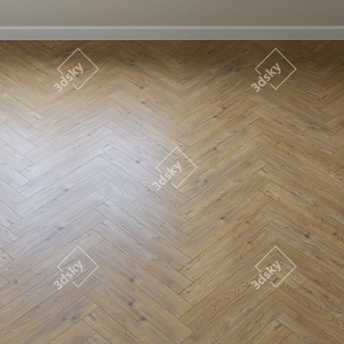 Aqua Oak Sicily Nature Laminate 3D model image 4