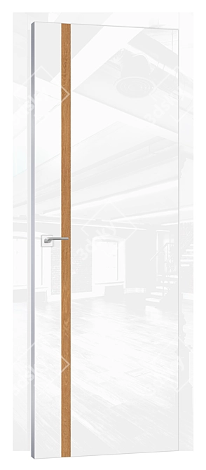 Modern Panel Doors: Free Designs 3D model image 5