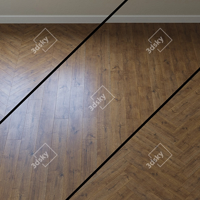 Haro Granvia Oak Laminate: Portland Amber 3D model image 1