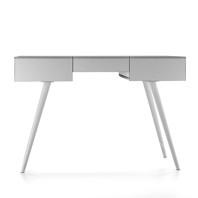 Preppy Writing Desk 120x62x76cm 3D model image 3