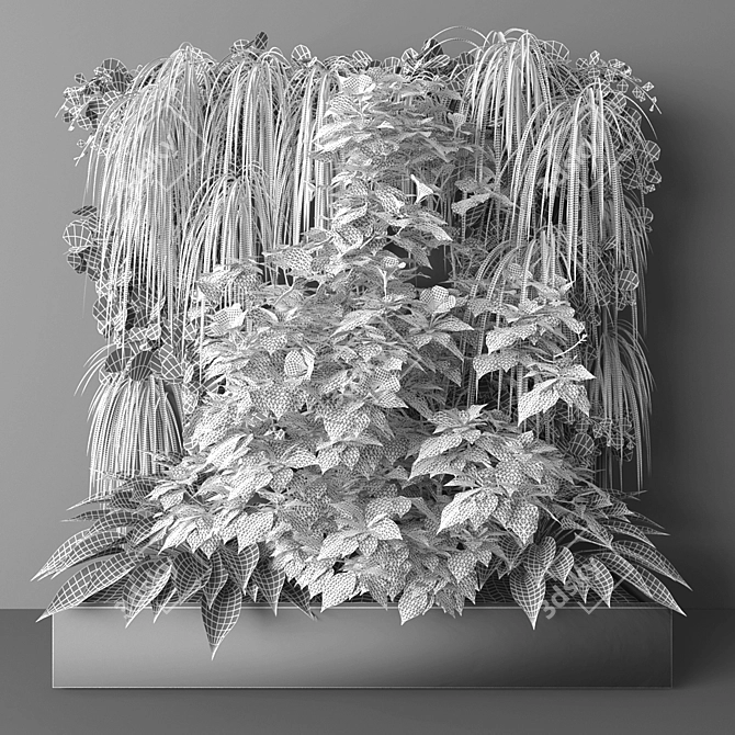 Versatile Vertical Garden Stand 3D model image 3