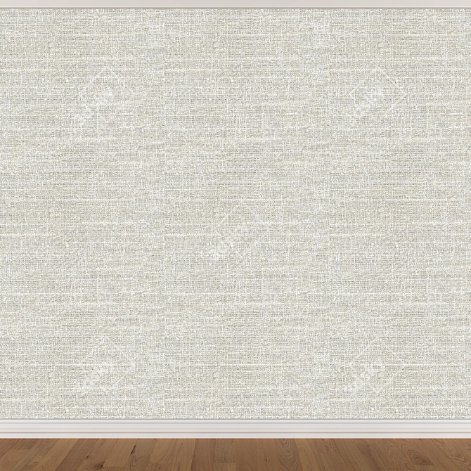 Seamless Wallpaper Set - 3 Colors 3D model image 2