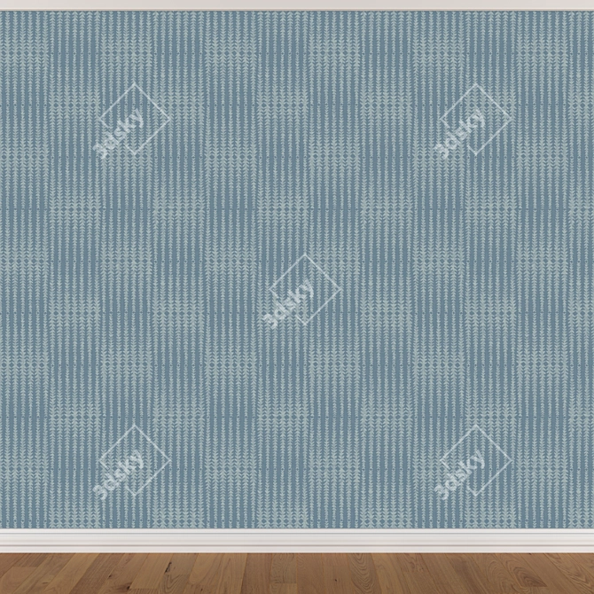 Seamless Wallpaper Set (3 Colors) 3D model image 3