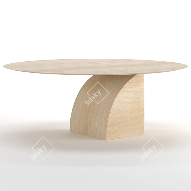 Savoa Side & Coffee Tables: Scandinavian Elegance by Sakari 3D model image 3