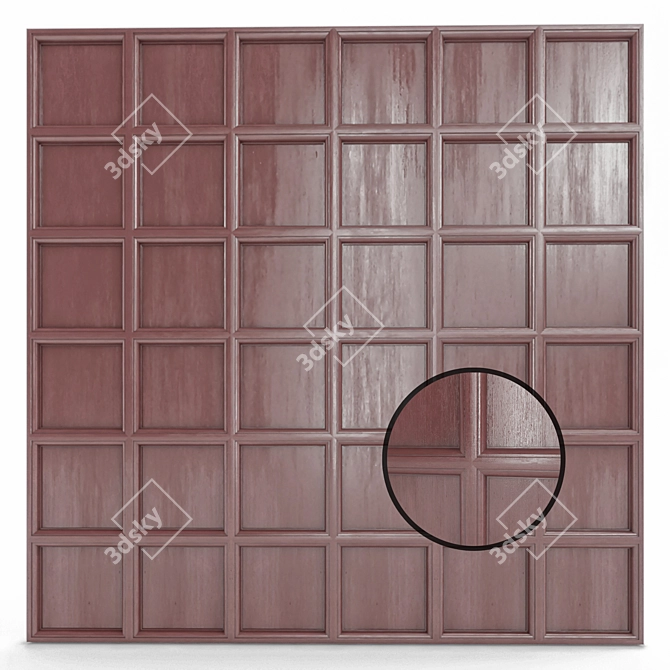 Sectional Panel: Durable and Versatile 3D model image 2