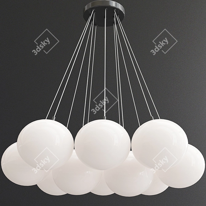 Elegant Maybel Design Lamp 3D model image 1