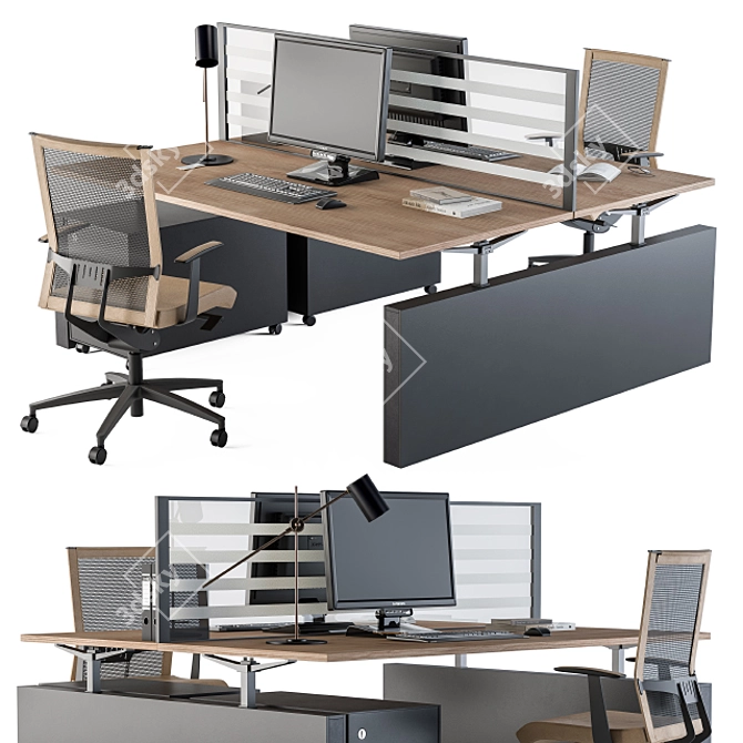 Elevate Efficiency, Manager Workspace 3D model image 1