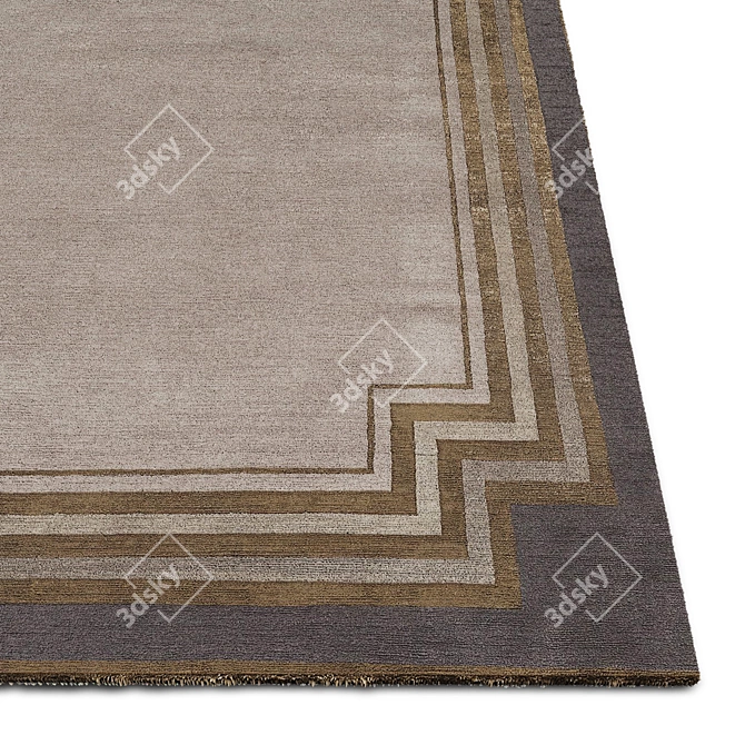 Soft & Stylish Carpets 3D model image 2