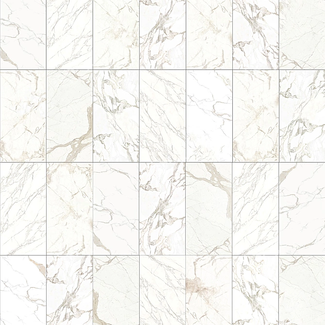 CERSANIT CALACATTA White Tile 29.8x59.8 cm 3D model image 2