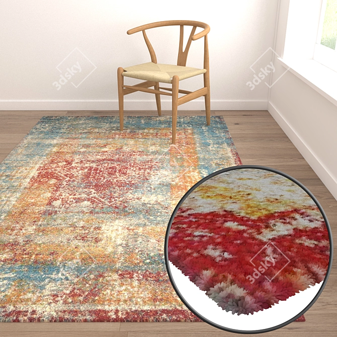 Luxury Carpet Collection 3D model image 5