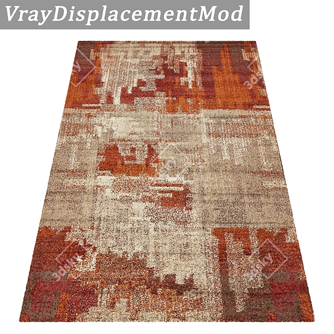 Luxury Carpet Set: High-Quality Textures 3D model image 3