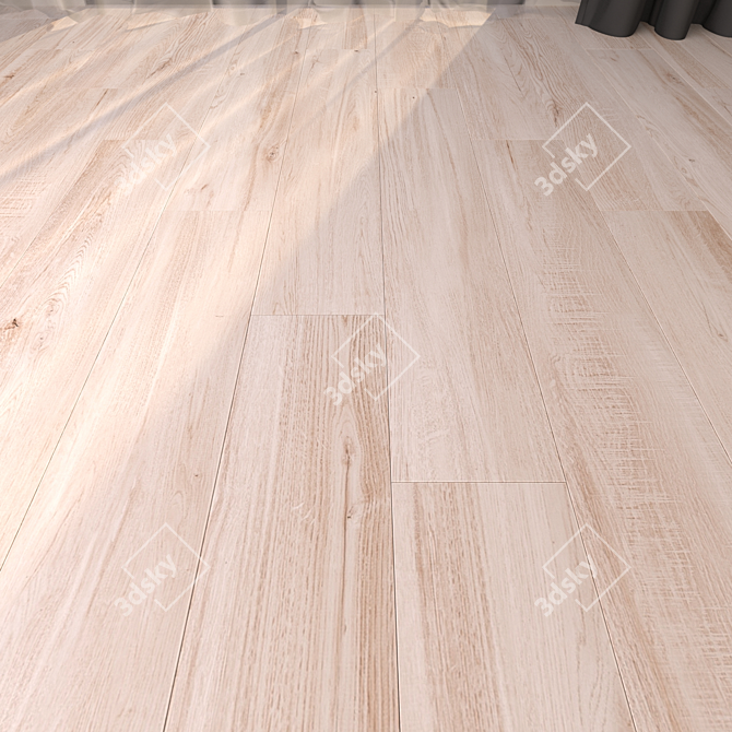 Yurtbay Jacaranda Maple: Versatile Multi-Texture Flooring 3D model image 1