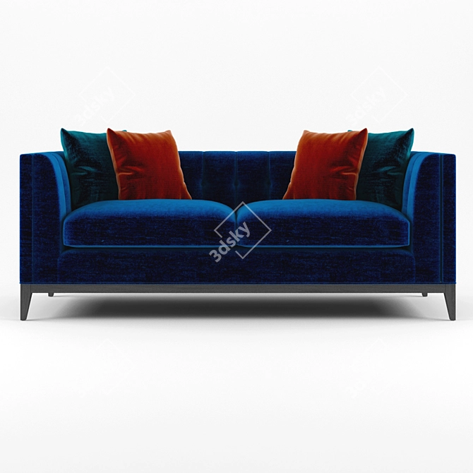 Luxurious Alexander Sofa 3D model image 2