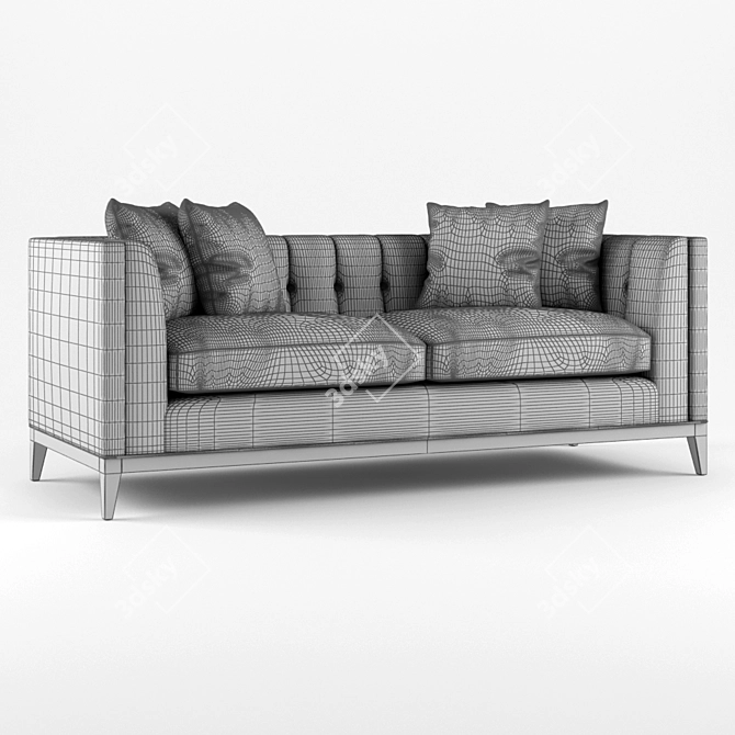 Luxurious Alexander Sofa 3D model image 3