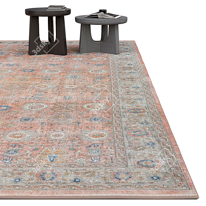 Elevate Your Space with Premium Carpets 3D model image 2