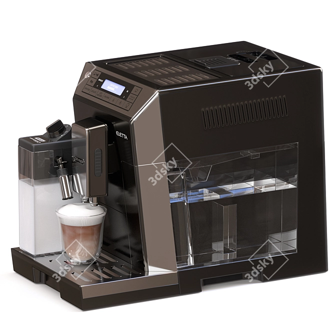 DeLonghi Eletta Cappuccino Machine 3D model image 4